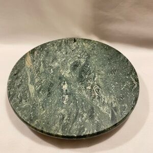 Green Marble Round Cheese Board